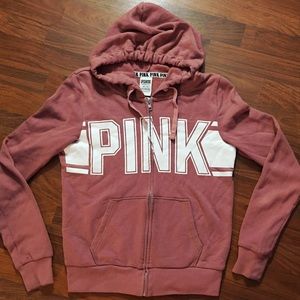 Full-zip hoodie by PINK (Victoria’s Secret)